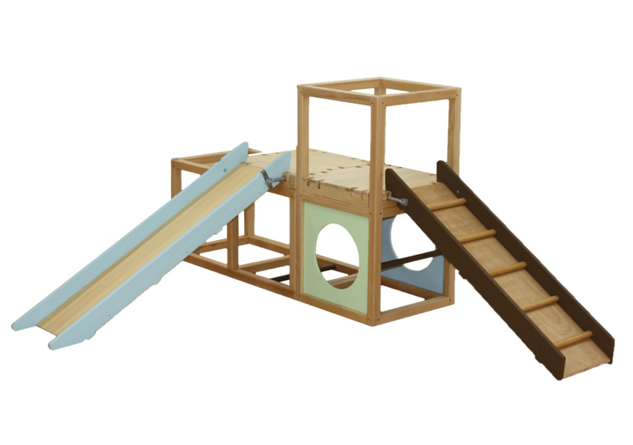 オオニシ体育画像_巧技台®リトルじゃんぐるフルセット